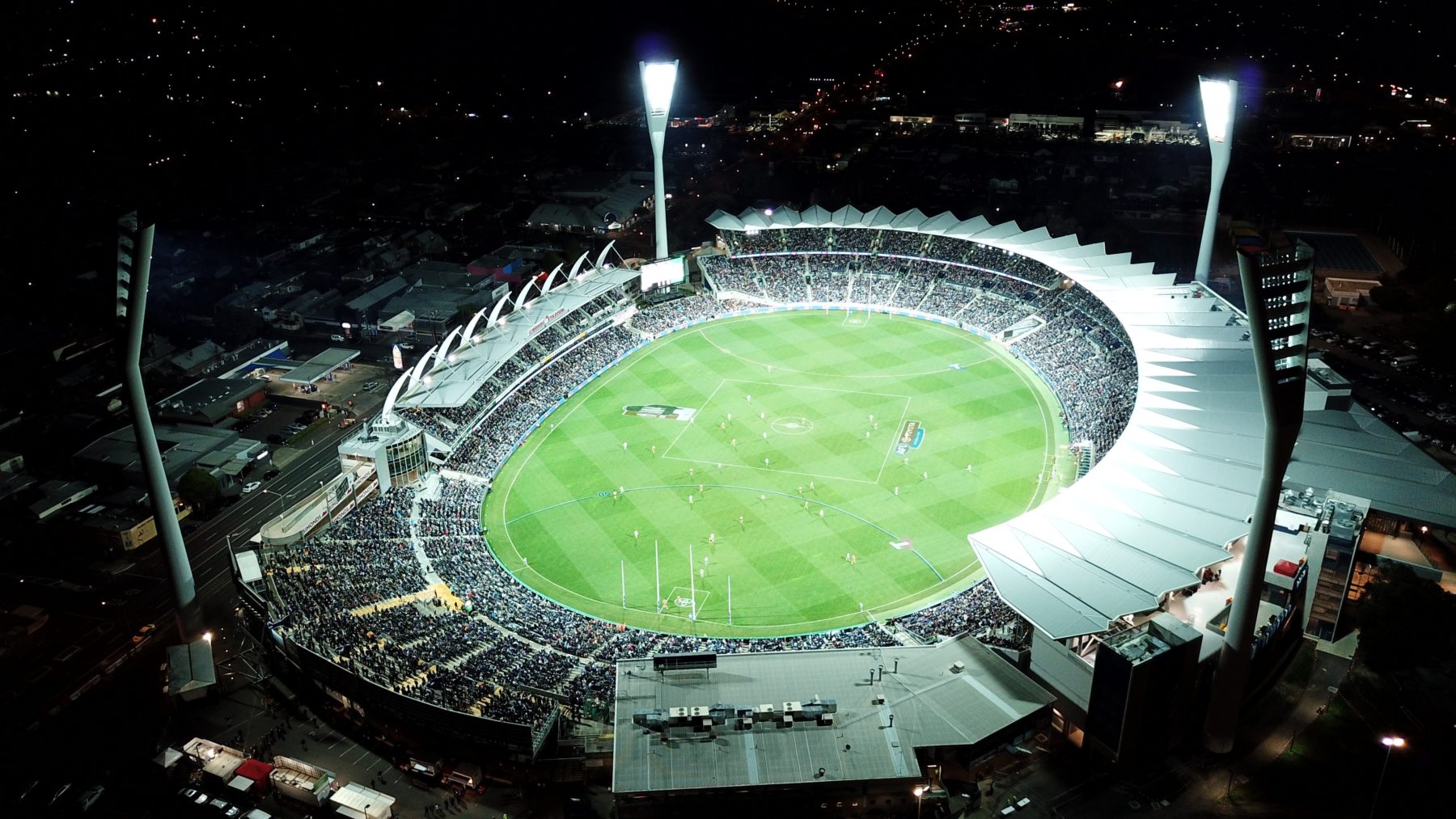 GMHBA stadium in Geelong, Victoria.