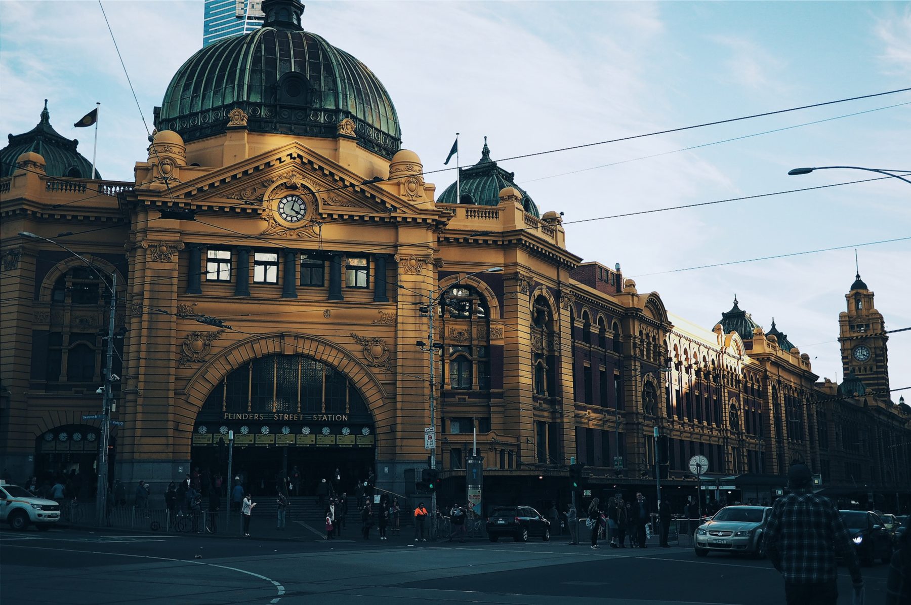 Flinders Street Station, Melbourne, Australia.