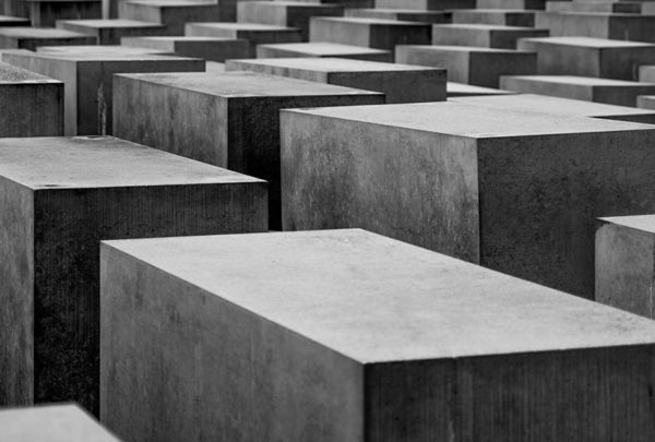 Blocks at Berlin's Jewish memorial.